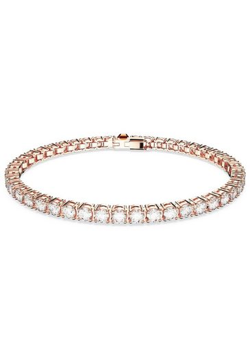 SWAROVSKI Tennisarmband Matrix, Rundschliff mit Swarovski® Kristall mehr Blitzverkäufe