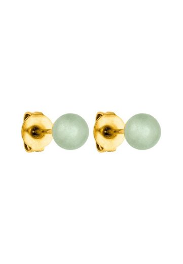 PURELEI Paar Ohrstecker Aventurine mit einer Perle aus Aventurin mehr Limitierter Zeitrabatt