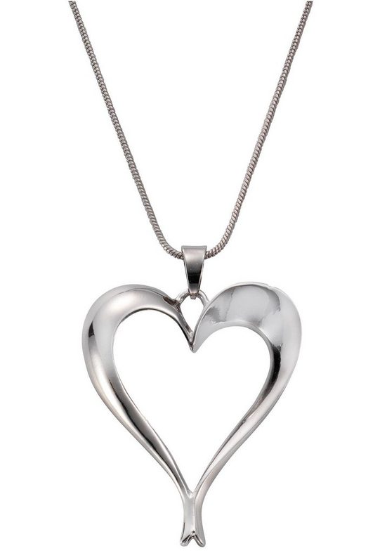 FIRETTI Lange Kette Herz mehr Cyber Monday