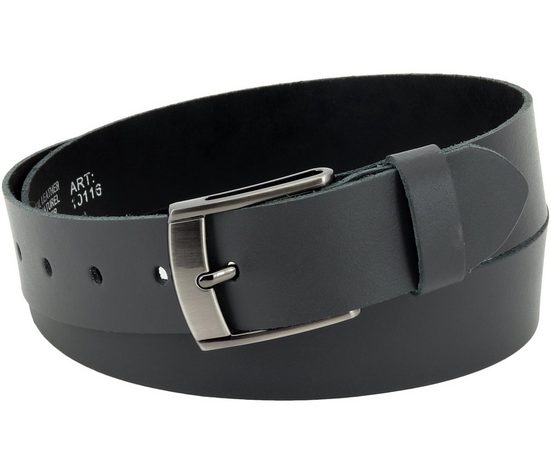 COLOGNEBELT Ledergürtel E31-SL Schlicht dennoch modern mit Dornschließe, MADE IN GERMANY mehr Kostenloser Versand