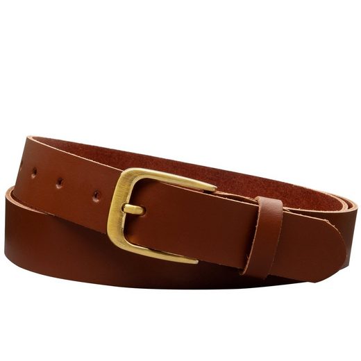 COLOGNEBELT Ledergürtel C16-SL Schlicht dennoch modern mit Dornschließe, MADE IN GERMANY mehr Letzte 3 Tage