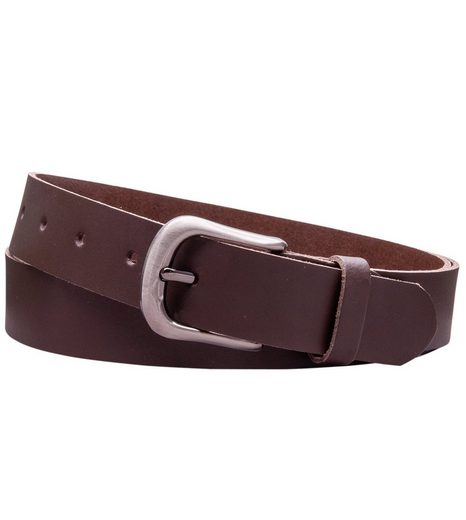 COLOGNEBELT Ledergürtel C24-SL Schlicht dennoch modern mit Dornschließe, MADE IN GERMANY mehr Letzter Tag