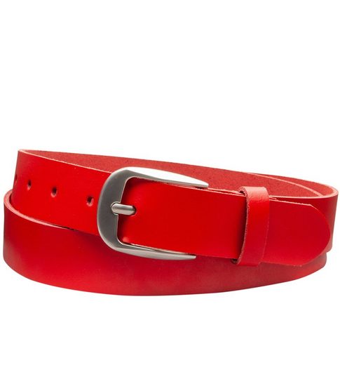 COLOGNEBELT Ledergürtel C2-SL Schlicht dennoch modern mit Dornschließe, MADE IN GERMANY mehr Preisnachlass