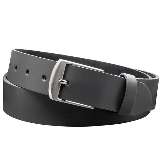 COLOGNEBELT Ledergürtel D9-SL Schlicht dennoch modern mit Dornschließe, MADE IN GERMANY mehr Black Friday