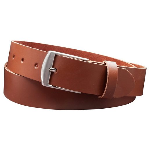 COLOGNEBELT Ledergürtel D9-SL Schlicht dennoch modern mit Dornschließe, MADE IN GERMANY mehr Black Friday