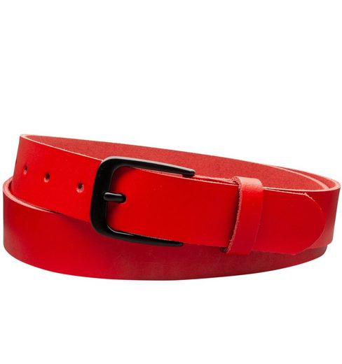 COLOGNEBELT Ledergürtel C18-SL Schlicht dennoch modern mit Dornschließe, MADE IN GERMANY mehr Valentinstagsangebot