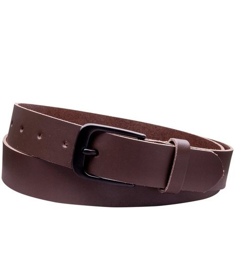 COLOGNEBELT Ledergürtel C18-SL Schlicht dennoch modern mit Dornschließe, MADE IN GERMANY mehr Jubiläumsangebot