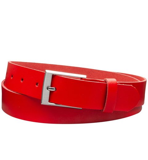 COLOGNEBELT Ledergürtel C9-SL Schlicht dennoch modern mit Dornschließe, MADE IN GERMANY mehr Lagerräumung