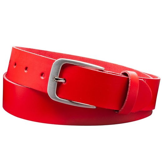 COLOGNEBELT Ledergürtel D28-SL Schlicht dennoch modern mit Dornschließe, MADE IN GERMANY mehr Top Angebot