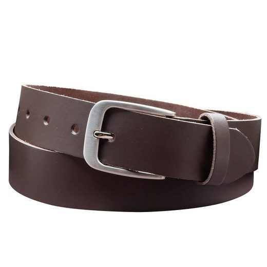COLOGNEBELT Ledergürtel D28-SL Schlicht dennoch modern mit Dornschließe, MADE IN GERMANY mehr Neueste Mode