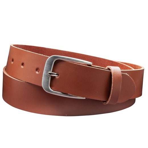 COLOGNEBELT Ledergürtel D28-SL Schlicht dennoch modern mit Dornschließe, MADE IN GERMANY mehr Neueste Mode