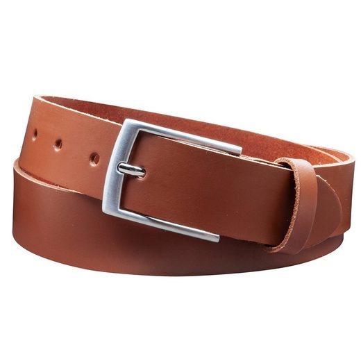 COLOGNEBELT Ledergürtel D21-SL Schlicht dennoch modern mit Dornschließe, MADE IN GERMANY mehr Zeitlich begrenztes Angebot