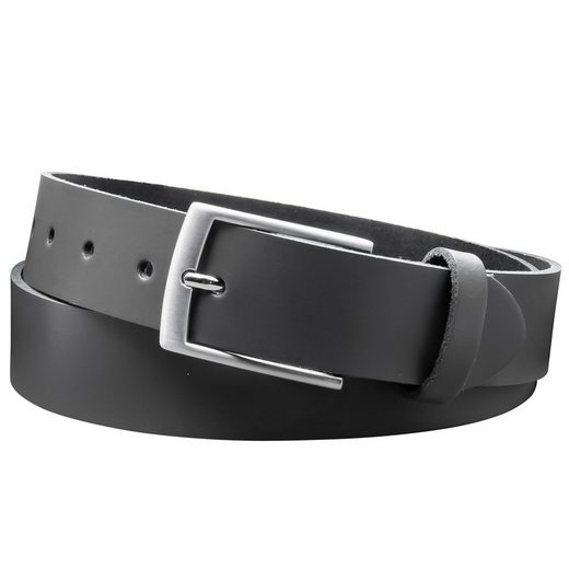 COLOGNEBELT Ledergürtel D21-SL Schlicht dennoch modern mit Dornschließe, MADE IN GERMANY mehr Exklusive Angebote