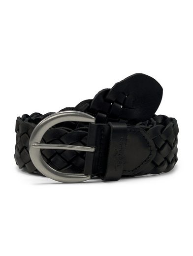 TOM TAILOR Ledergürtel TTLISA 4 cm breiter Damengürtel, Flechtledergürtel, modisches Must-Have mehr Begrenzte Freigabe