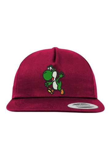 YOUTH DESIGNZ Baseball Cap Yoshi Unisex Snapback Cap mit modischer Logo Stickerei mehr Im Verkauf