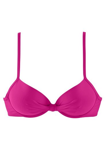 S.OLIVER Bügel-Bikini-Top Spain mit geraffter Mitte mehr Limitierter Zeitrabatt