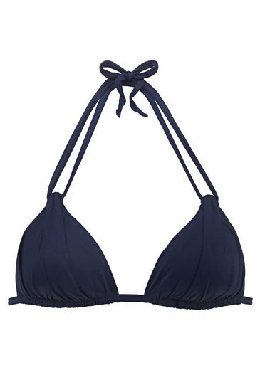 S.OLIVER Triangel-Bikini-Top Spain mit Raffung und Doppelträger mehr Fabrikpreis