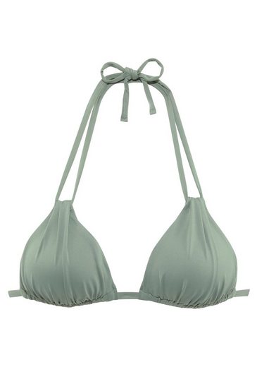 S.OLIVER Triangel-Bikini-Top Spain mit Raffung und Doppelträger mehr Fabrikpreis
