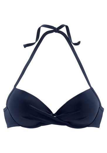 S.OLIVER Push-Up-Bikini-Top Spain in Wickeloptik mehr Sonderangebot