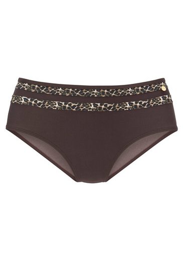 LASCANA Highwaist-Bikini-Hose Adele mit trendigen Details mehr Günstig kaufen