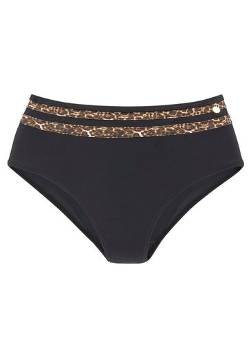LASCANA Highwaist-Bikini-Hose Adele mit trendigen Details mehr Günstig kaufen