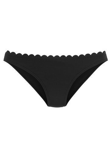 LASCANA Bikini-Hose Scallop mit gelaserter Wellenkante mehr Großer Ausverkauf