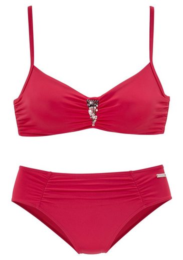 LASCANA Bügel-Bikini mit Pailletten-Verzierung mehr Black Friday