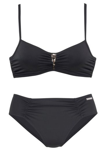 LASCANA Bügel-Bikini mit Pailletten-Verzierung mehr Black Friday