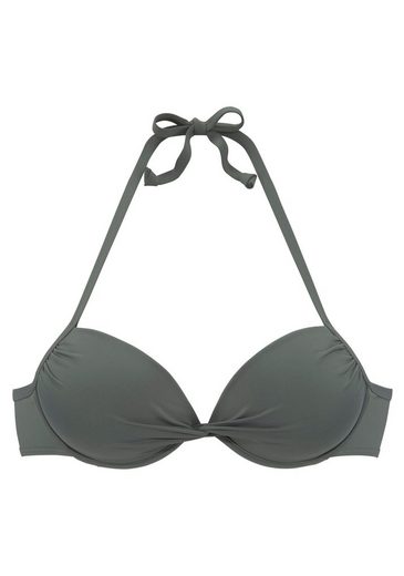 LASCANA Push-Up-Bikini-Top Italy mit Raffung mehr Neueste Mode