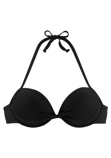 LASCANA Push-Up-Bikini-Top Italy mit Raffung mehr Neueste Mode
