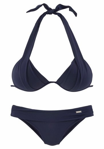 LASCANA Triangel-Bikini im Nacken zu binden, wattierte Cups, mit eingearbeiteten Kissen mehr Online Outlet