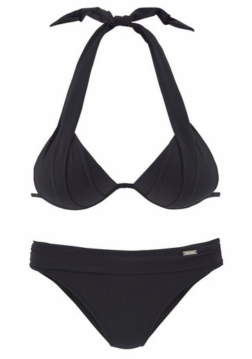 LASCANA Triangel-Bikini im Nacken zu binden, wattierte Cups, mit eingearbeiteten Kissen mehr Online Outlet