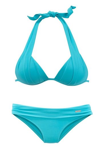 LASCANA Triangel-Bikini im Nacken zu binden, wattierte Cups, mit eingearbeiteten Kissen mehr Online Outlet