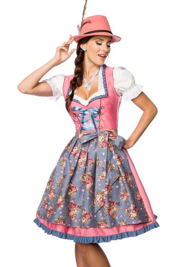 DIRNDLINE Dirndl Dirndl Kleid Oktoberfest Tracht Wiesn Wasn Trachtenmode Volksfest 2-tlg mehr 50% Rabatt mit kostenlosem Versand