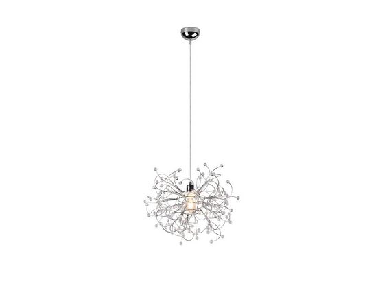 MEINEWUNSCHLEUCHTE LED Pendelleuchte Dimmfunktion, LED wechselbar, warmweiß, ausgefallene Designer Lampen für über-n Esstisch hängend, Gold Ø 52cm mehr Bestseller