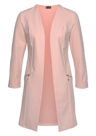 LAURA SCOTT Longblazer mit Reißverschlüssen mehr Sonderangebot der Fabrik