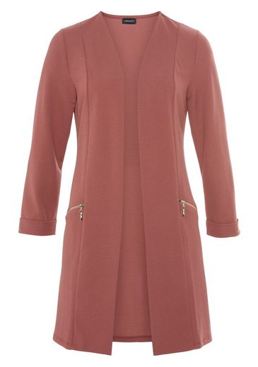 LAURA SCOTT Longblazer mit Reißverschlüssen mehr Sonderangebot der Fabrik