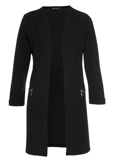LAURA SCOTT Longblazer mit Reißverschlüssen mehr Sonderangebot der Fabrik