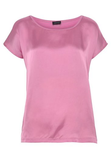 LAURA SCOTT Shirtbluse aus Satin und Jersey mehr 50% Rabatt mit kostenlosem Versand