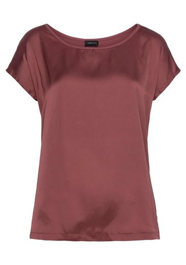 LAURA SCOTT Shirtbluse aus Satin und Jersey mehr 50% Rabatt mit kostenlosem Versand