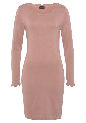 LAURA SCOTT Strickkleid mit femininer Wellenkante - NEUE FARBEN mehr zollfrei