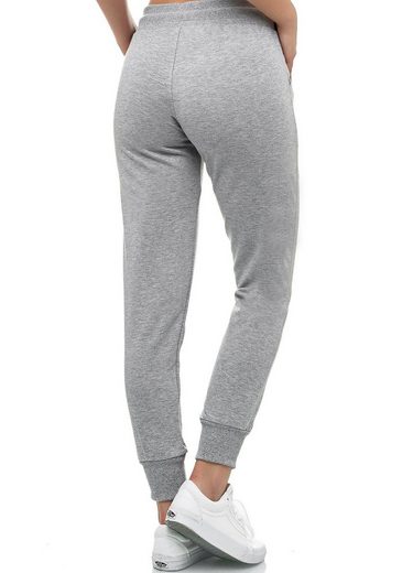 JEEL Sweathose Jogginghose Damen (1-tlg) Baumwolle, Lycra, Slim Fit mehr Kostenloser Versand