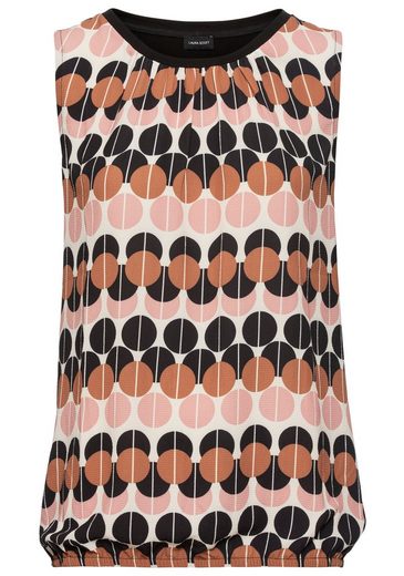 LAURA SCOTT Blusentop mit modernen Print - NEUE KOLLEKTION mehr Jubiläumsangebot