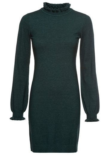 LAURA SCOTT Strickkleid mit femininem Rüschenkragen - NEUE KOLLEKTION mehr Tägliche Deals