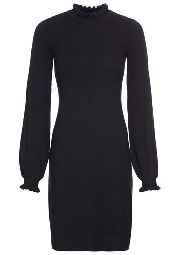 LAURA SCOTT Strickkleid mit femininem Rüschenkragen - NEUE KOLLEKTION mehr Tägliche Deals