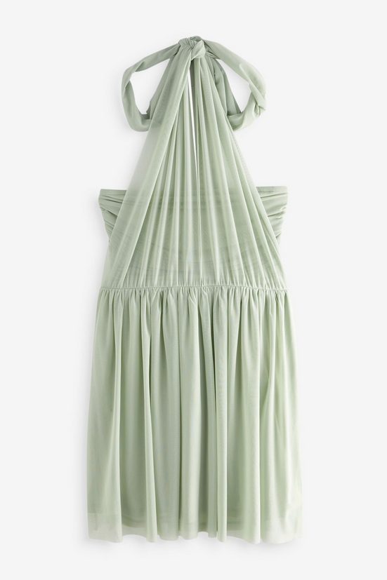 NEXT Partykleid Multiway-Brautjungfern-Minikleid aus Mesh 1-tlg mehr Letzte 2 Tage