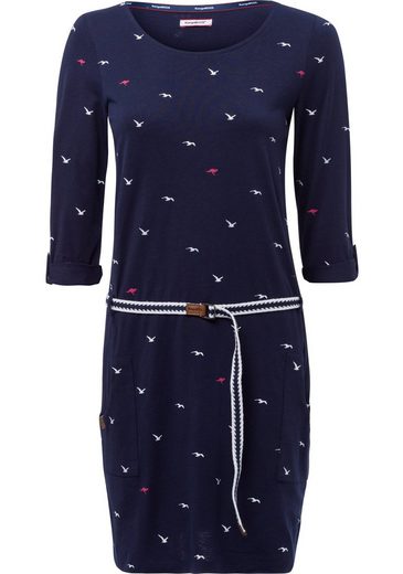 KANGAROOS Jerseykleid (Set, mit abnehmbarem Gürtel) im sommerlichen Print mehr Fabrikverkauf