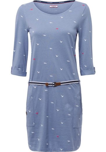 KANGAROOS Jerseykleid (Set, mit abnehmbarem Gürtel) im sommerlichen Print mehr Fabrikverkauf