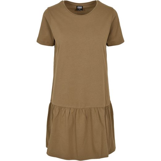 URBAN CLASSICS Shirtkleid Urban Classics Damen Ladies Valance Tee Dress 1-tlg mehr Begrenztes Angebot