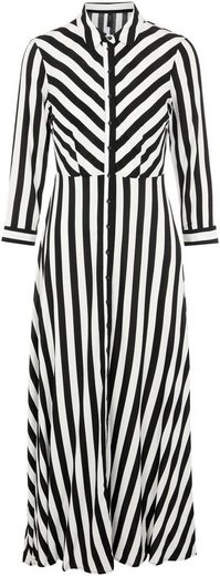 Y.A.S Hemdblusenkleid YASSAVANNA LONG SHIRT DRESS mit 3/4 Ärmel mehr Letzte 3 Tage